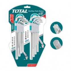 Tht:Hex: 18 Pcs Hex Key And Torx Key Set