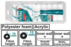 Tht:Paint Cylinder brush 11 in 1 set(Inner wall)
