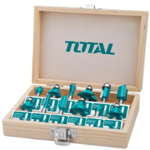 Tac:Router: 12 Pcs router bits set(6mm)