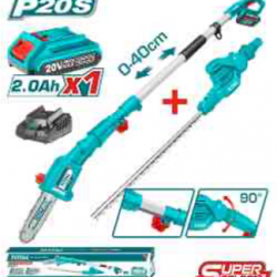 Tpts:Lithium-ion 20vt pole saw with pole hedge trimmer(4SET/Ctn)