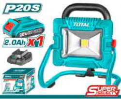 Lithium-ion portable lamp 20VTS  INCL BATTERY & CHARGER