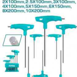 8 Pcs T-handle hex wrench set