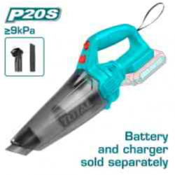 Cordless vacuum cleaner without battery/charger