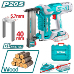 Cordless crown stapler nailer 20VTS