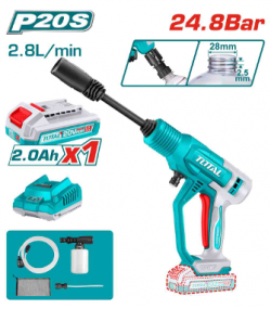 Cordless pressure washer +BAT/CHARGER