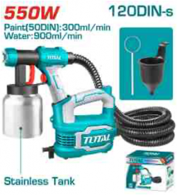 HVLP spray gun stainless tank