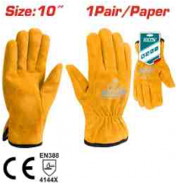 Leather gloves