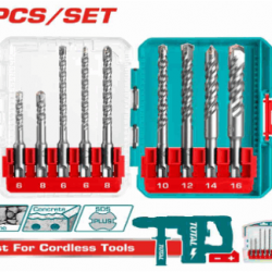 9 Pcs SDS plus hammer drill bits set