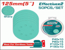 Sanding sheet for random orbital sander