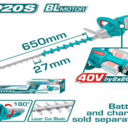 Cordless hedge trimmer 40VTS 650MM