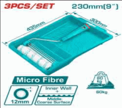 Cylinder brush 3 in 1 set(Inner wall) 9”