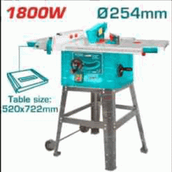 Table saw 1800w