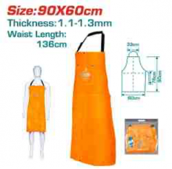 Leather welding apron