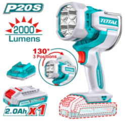 Cordless work lamp 20v