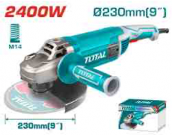 Angle grinder 2400W