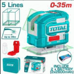 Self-leveling line laser