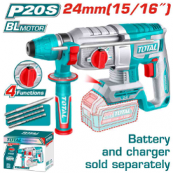 Cordless rotary hammer 24mm