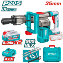 Cordless demolition breaker 20vts 35mm