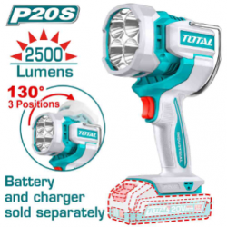 Cordless work lamp 20vts