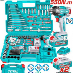 172 Pcs Cordless impact wrench tools set