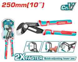 Quick-open pump pliers