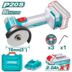 Cordless mini cut-off tool bat/charger