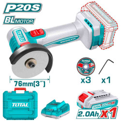 Cordless mini cut-off tool bat/charger