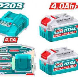 Lithium-Ion battery and charger kit 4AH 3PCS SET