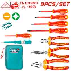 9 Pcs Insulated hand tools set