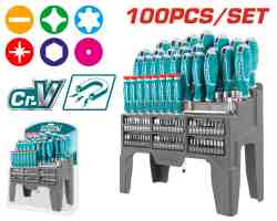 100 Pcs screwdriver set