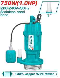 Submersible pump 750W