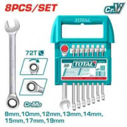 8 Pcs Ratchet spanner set