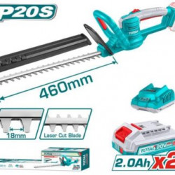 Cordless hedge trimmer