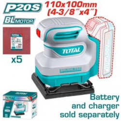 Cordless sheet sander
