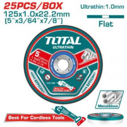 Ultra-thin metal cutting disc set 125mm