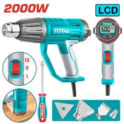 Heat gun 2000w lcd display  adj temp