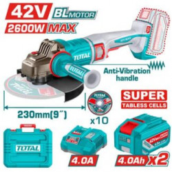 Cordless angle grinder 42VTS