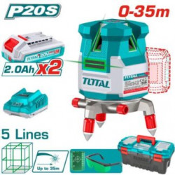 Cordless multi-line laser 20VTS