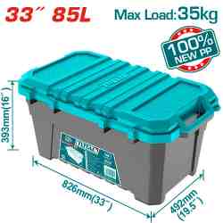 Plastic tool box 33"