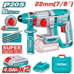 Cordless rotary hammer 22mm tabless cell